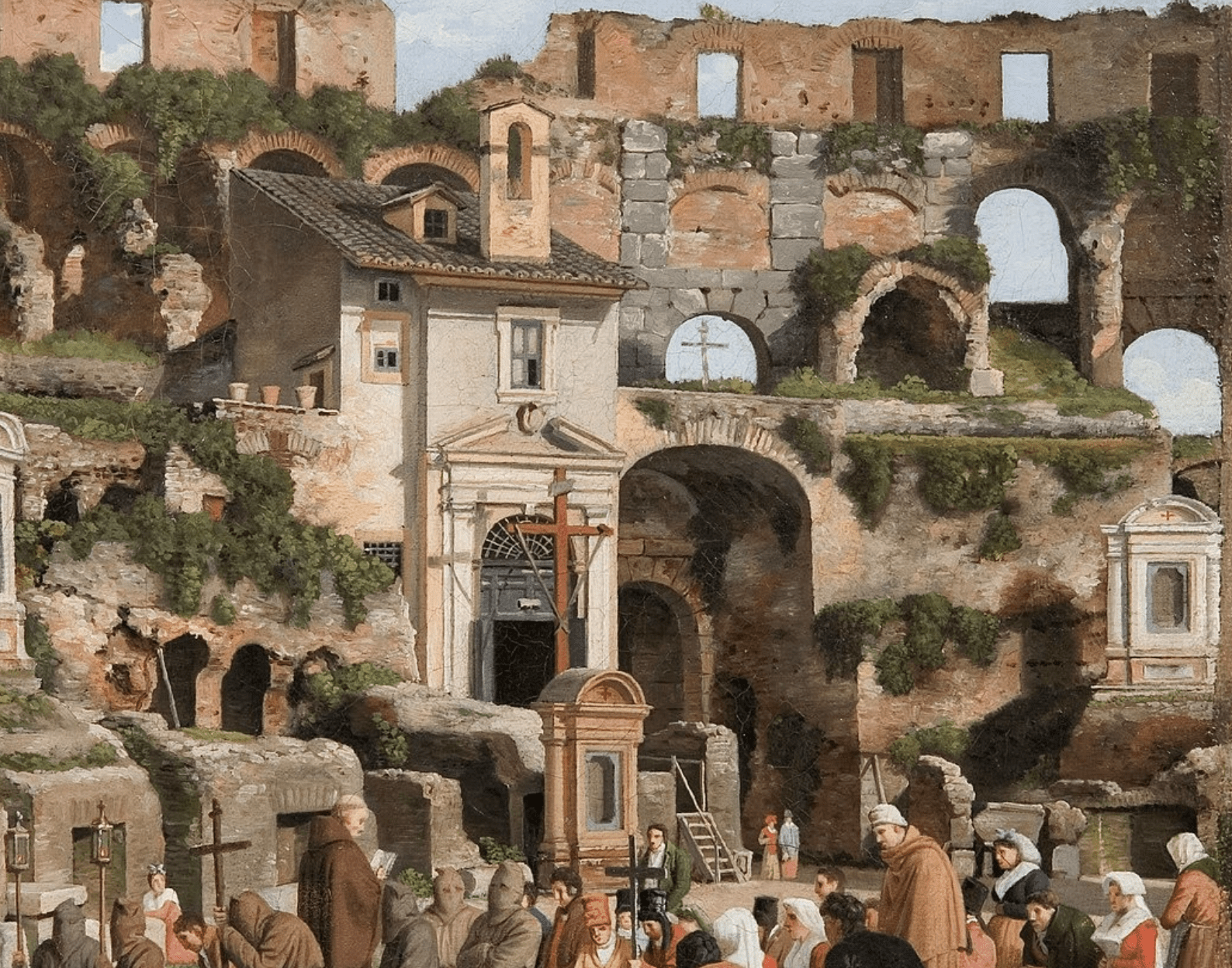 The Colosseums and the Curch